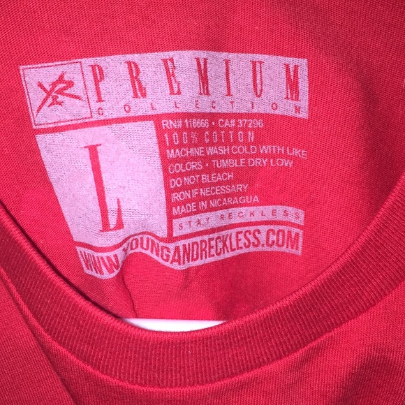 Y&R Young and Reckless t-shirt - Picture 4 of 5